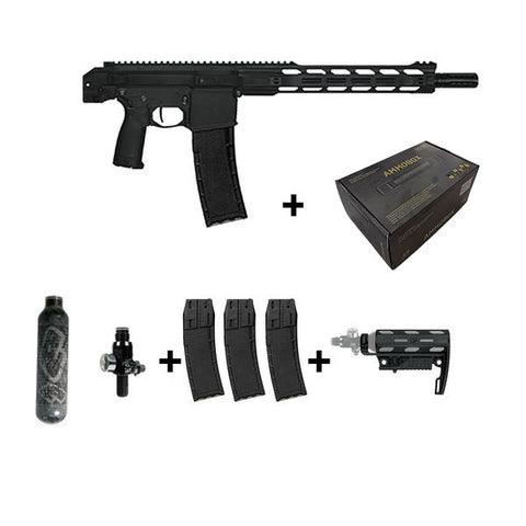 Planet Eclipse EMF200 - Seek and Destroy ready Setup - Black