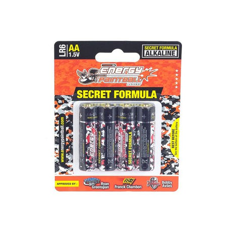 Energy Paintball Batterie - AA 1,5 Volt Special - 4er Pack