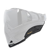 HK Army Push Unite MKII Paintball Maske - Warlord Enforcer -White Skull - Gold Lens