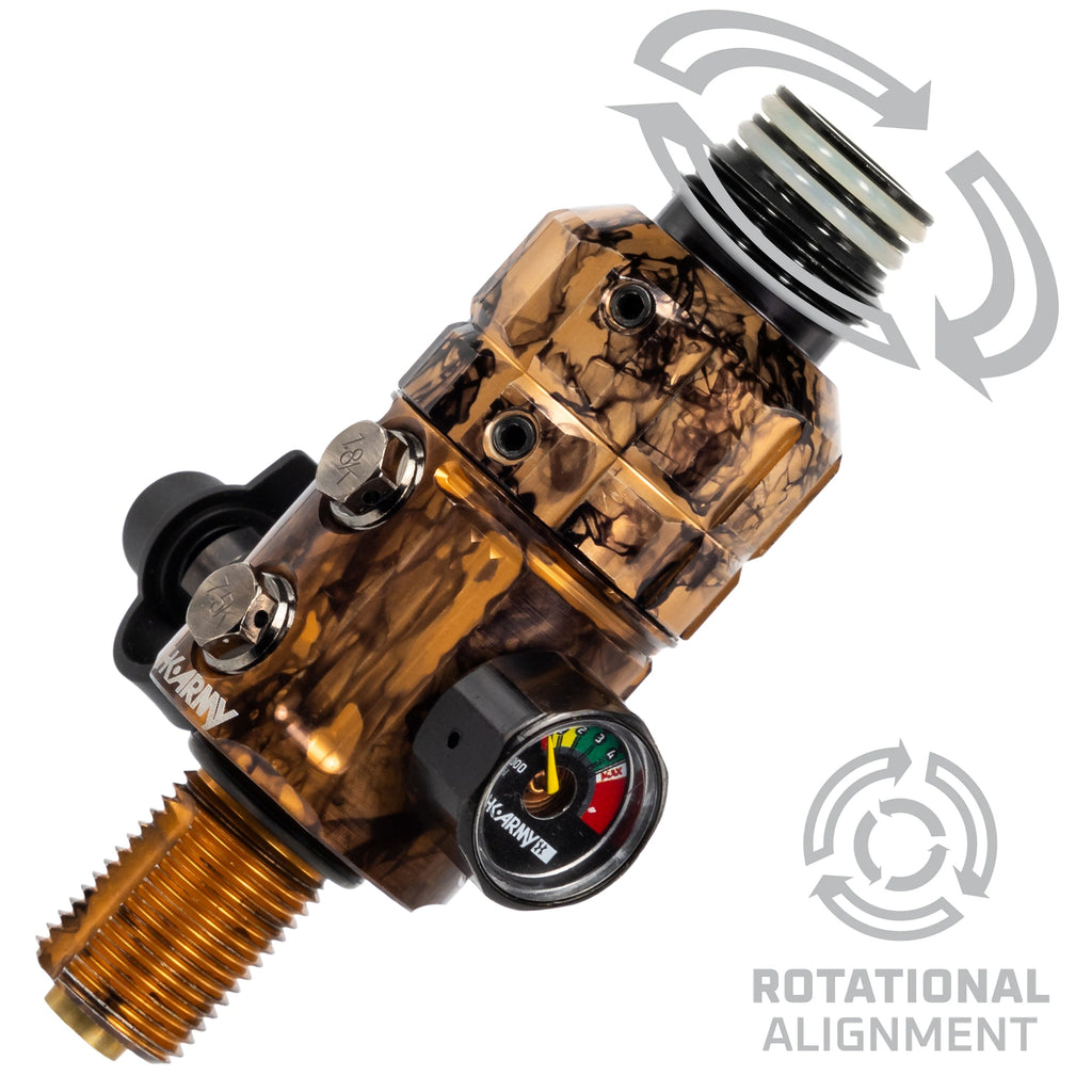 HK Army Turbine Pro Regulator - Long Body - Marble gold – Tone's ...