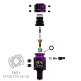 HK Army Turbine Pro Regulator - Long Body - Marble purple