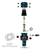 HK Army Turbine Pro Regulator - flexibel einstellbar Marble blue