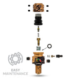 HK Army Turbine Pro Regulator - flexibel einstellbar Marble gold