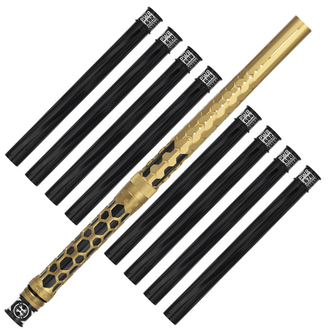 HK Army Hex PWR S63 Barrel Kit / Laufsystem - Black Inserts - Gold