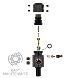 HK Army Turbine Pro Regulator - Long Body- einstellbar in Druck und Position