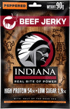Indiana Beef Jerky Peppered - Trockenfleisch für Sport und Freizeit
