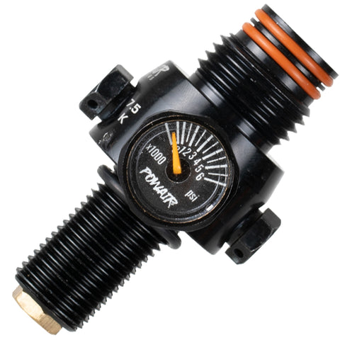 PowAir Micro MAXREG - der kleinste Paintball und Airsoft Regualtor 300 Bar/4500 PSI