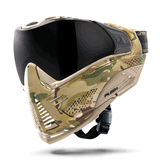 HK Army Push Unite MKII Paintball Maske - Combat (Camo/Tan) - Smoke Lens