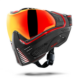 HK Army Push Unite MKII Paintball Maske - Legion (Black/Red) - Red Lens