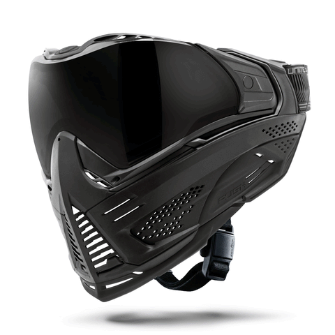 HK Army Push Unite MKII Paintball Maske -  Oblivion (Black/Black) - Smoke Lens
