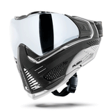 HK Army Push Unite MKII Paintball Maske -Seeker (Black/White) - Silver Lens