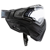 HK Army Push Unite MKII Paintball Maske - Watcher (Black/Black) - Clear Lens