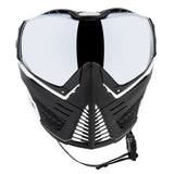 HK Army Push Unite MKII Paintball Maske -Seeker (Black/White) - Silver Lens