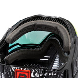 HK Army Push Unite MKII Paintball Maske - Warlord Viper - white Skull - Fire Lense