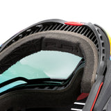 HK Army Push Unite MKII Paintball Maske - Legion (Black/Red) - Red Lens