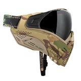HK Army Push Unite MKII Paintball Maske - Combat (Camo/Tan) - Smoke Lens