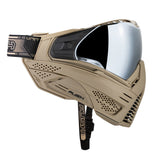 HK Army Push Unite MKII Paintball Maske -  Outlaw (Tan/Tan) - Silver Lens