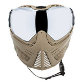 HK Army Push Unite MKII Paintball Maske -  Outlaw (Tan/Tan) - Silver Lens
