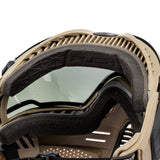HK Army Push Unite MKII Paintball Maske -  Outlaw (Tan/Tan) - Silver Lens
