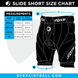 Dye Performance Slide Short - sanfter Schutz für deine Hüfte