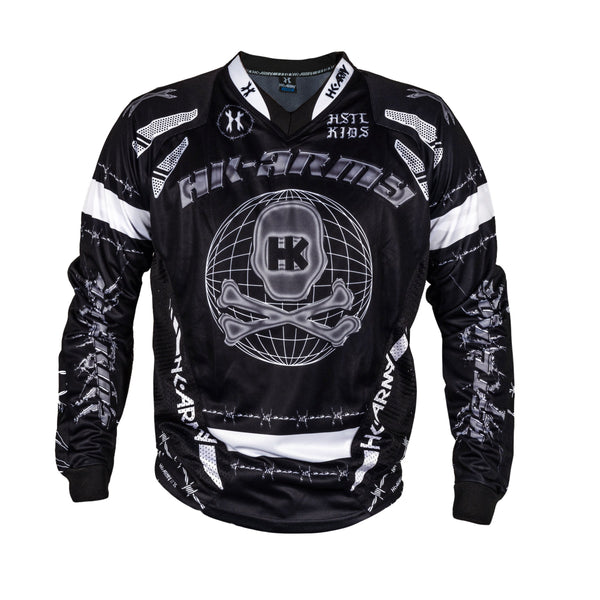 Maillot De Paintball HK Army Freeline – Noir/gris, Taille Petit, Neuf