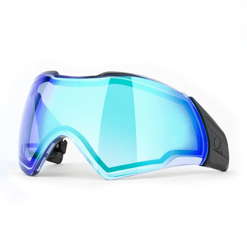 Push Unite Paintball Thermal Lense - Push Maskenglas - Chrome Blue