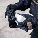 HK Army Hostile - BSX Tango Airsoft Goggle / Brille mit thermal Glas clear - Black