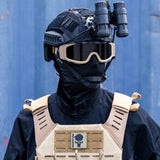 HK Army Hostile - BSX Tango Airsoft Goggle / Brille mit 3 Stück thermal Gläsern - Tan