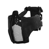 HK Army BSX Mesh Mask - Outlaw - Airsoft Gitter Maske - Black