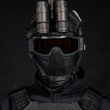 HK Army BSX Mesh Mask - Outlaw - Airsoft Gitter Maske - Black