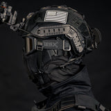HK Army BSX Mesh Mask - Outlaw - Airsoft Gitter Maske - Black