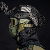 HK Army BSX Mesh Mask - Outlaw - Airsoft Gitter Maske - Oliv