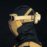HK Army BSX Mesh Mask - Outlaw - Airsoft Gitter Maske - Tan