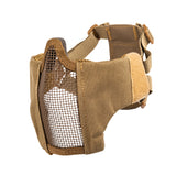 HK Army BSX Mesh Mask - Outlaw - Airsoft Gitter Maske - Tan