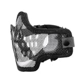 HK Army BSX Mesh Mask - Ranger SKULL - Airsoft Gitter Maske - Black