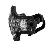 HK Army BSX Mesh Mask - Ranger SKULL - Airsoft Gitter Maske - Black