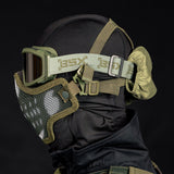 HK Army BSX Mesh Mask - Ranger SKULL - Airsoft Gitter Maske - Oliv