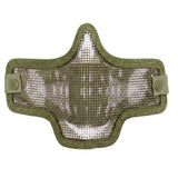 HK Army BSX Mesh Mask - Ranger SKULL - Airsoft Gitter Maske - Oliv