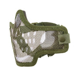 HK Army BSX Mesh Mask - Ranger SKULL - Airsoft Gitter Maske - Oliv