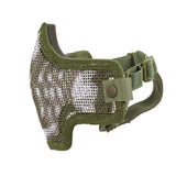 HK Army BSX Mesh Mask - Ranger SKULL - Airsoft Gitter Maske - Oliv