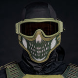 HK Army BSX Mesh Mask - Ranger SKULL - Airsoft Gitter Maske - Oliv