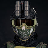 HK Army BSX Mesh Mask - Ranger SKULL - Airsoft Gitter Maske - Oliv