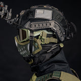 HK Army BSX Mesh Mask - Ranger SKULL - Airsoft Gitter Maske - Oliv