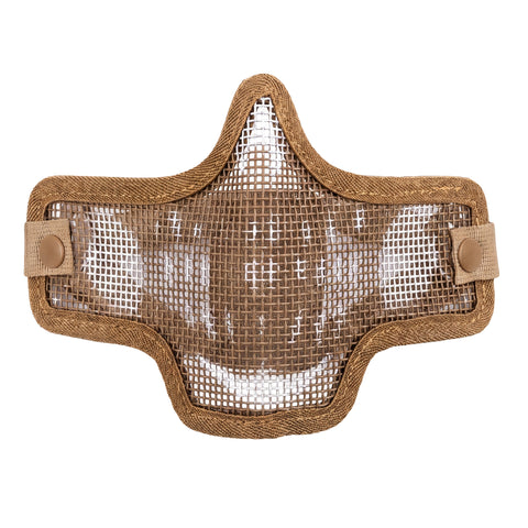 HK Army BSX Mesh Mask - Ranger SKULL - Airsoft Gitter Maske - Tan