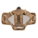 HK Army BSX Mesh Mask - Ranger SKULL - Airsoft Gitter Maske - Tan