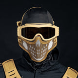 HK Army BSX Mesh Mask - Ranger SKULL - Airsoft Gitter Maske - Tan
