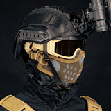 HK Army BSX Mesh Mask - Ranger SKULL - Airsoft Gitter Maske - Tan