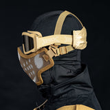 HK Army BSX Mesh Mask - Ranger SKULL - Airsoft Gitter Maske - Tan
