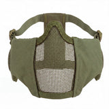 HK Army BSX Shield Mesh Mask - Airsoft Gitter Maske - Oliv