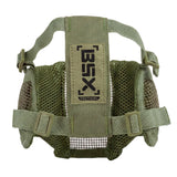 HK Army BSX Shield Mesh Mask - Airsoft Gitter Maske - Oliv
